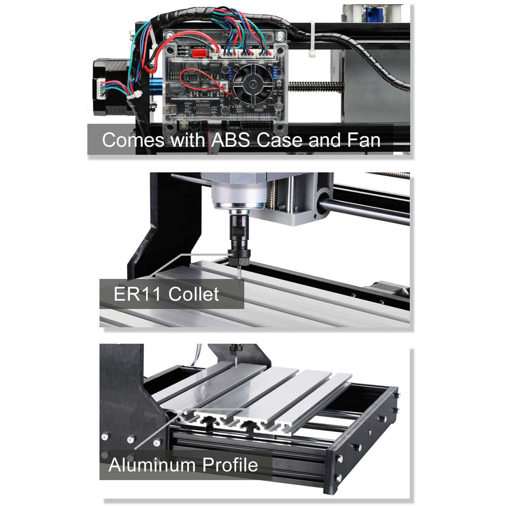 Genmitsu - 3018-PRO Desktop CNC Router DIY Kit with Offline Controller