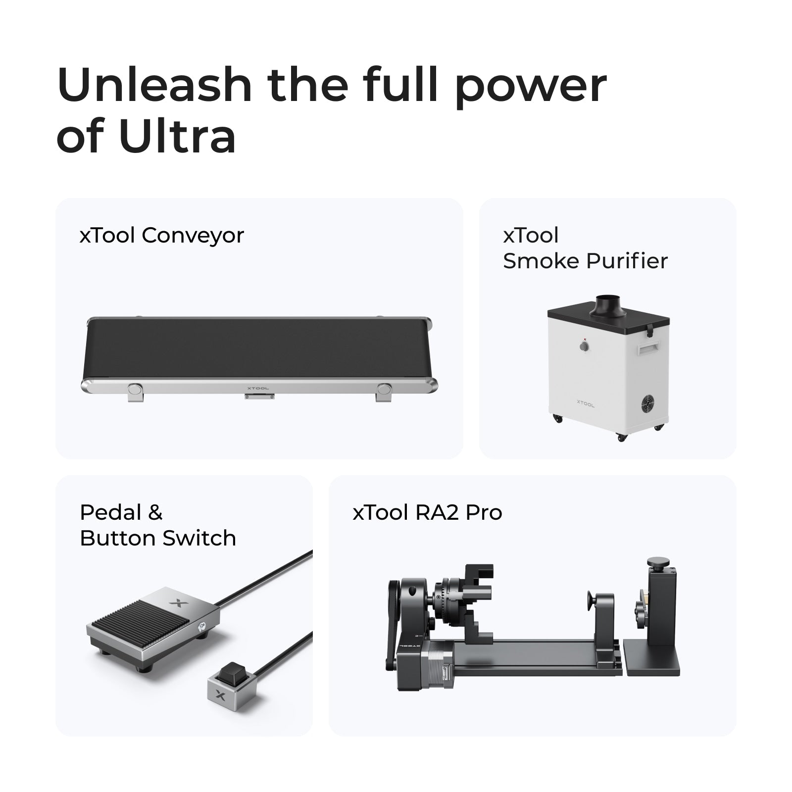 xTool F1 Ultra 20W Dual Laser Engraver | Fiber & Diode Precision