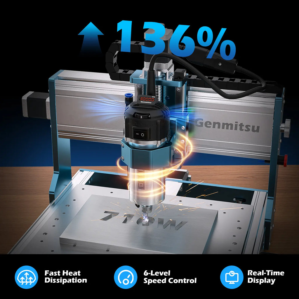 Genmitsu - 3030-PROVer Ultra High-Precision Metalworking Desktop CNC Router