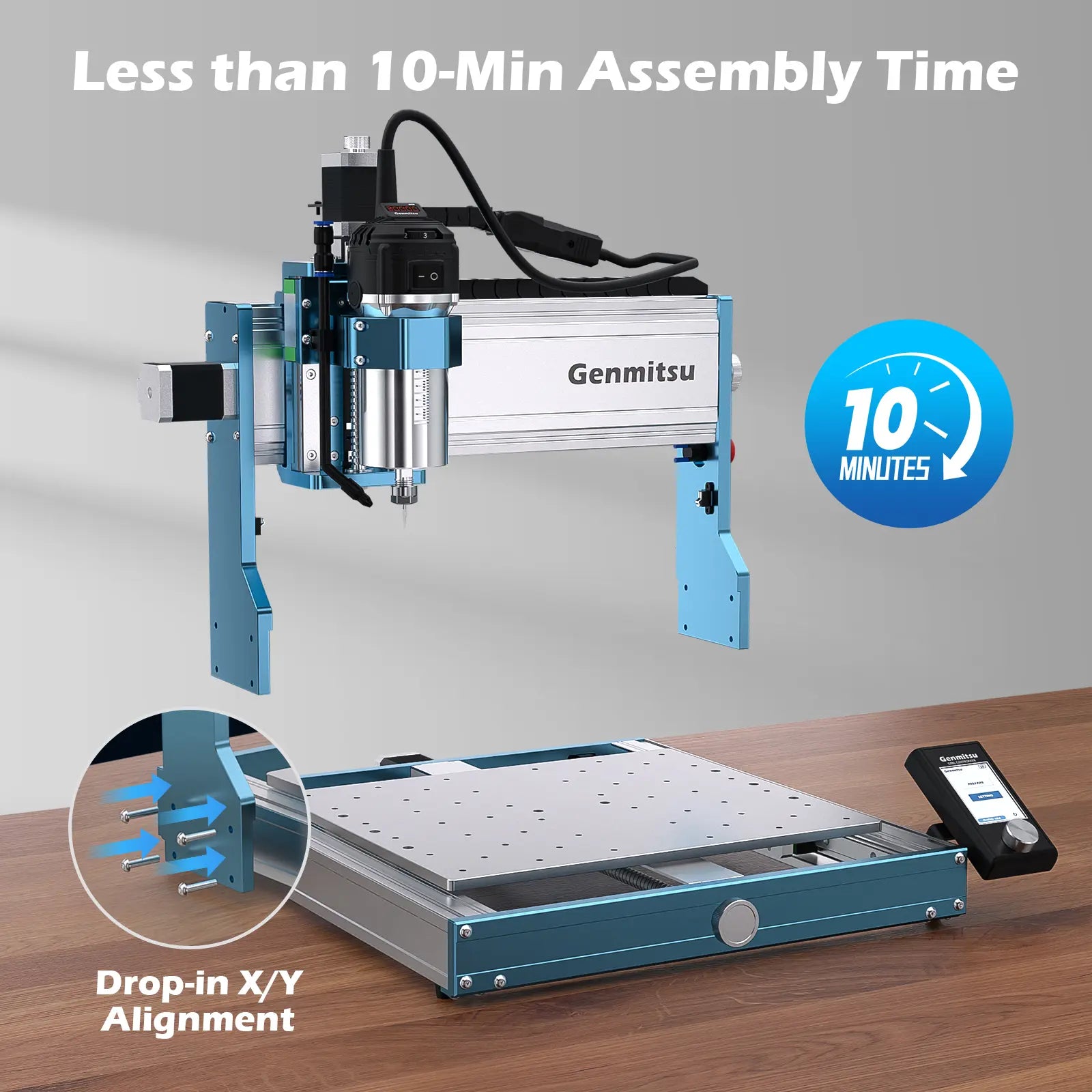 Genmitsu - 3030-PROVer Ultra High-Precision Metalworking Desktop CNC Router