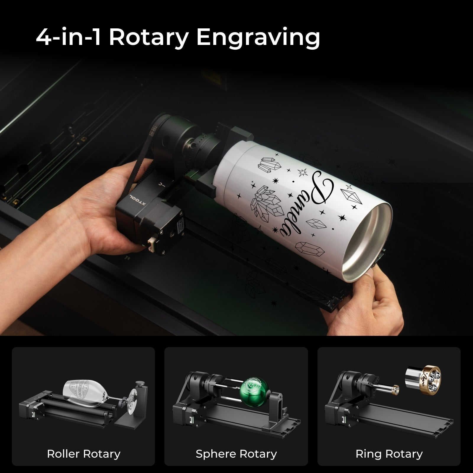 xTool S1 Enclosed Laser Engraver & 1064nm IR Module Kit
