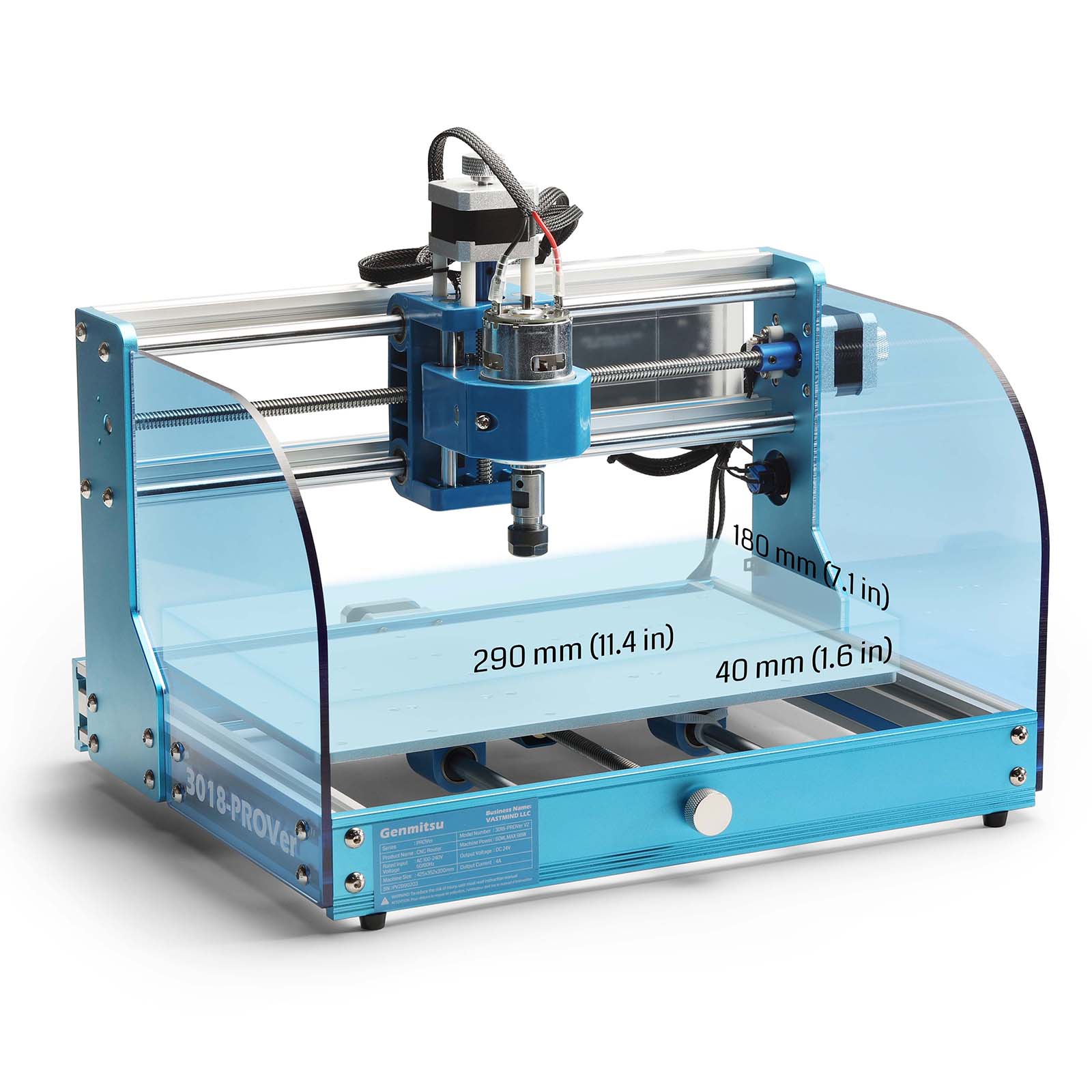 Genmitsu - 3018-PROVer V2 Semi-Assembled Desktop CNC Router Kit