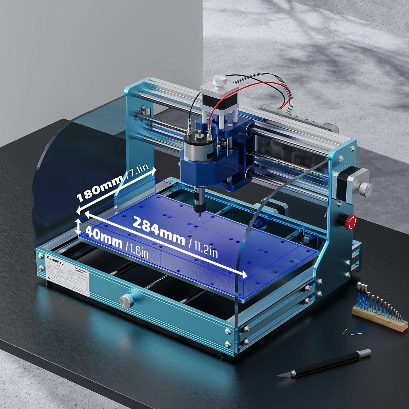 Genmitsu - 3018-PROVer V2 Semi-Assembled Desktop CNC Router Kit
