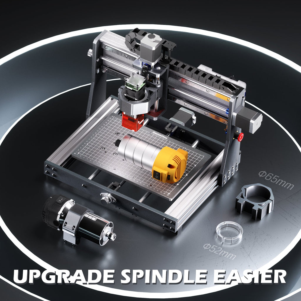 Genmitsu 3020-PRO Ultra Desktop CNC Router with Heavy-Duty 710W Spindle