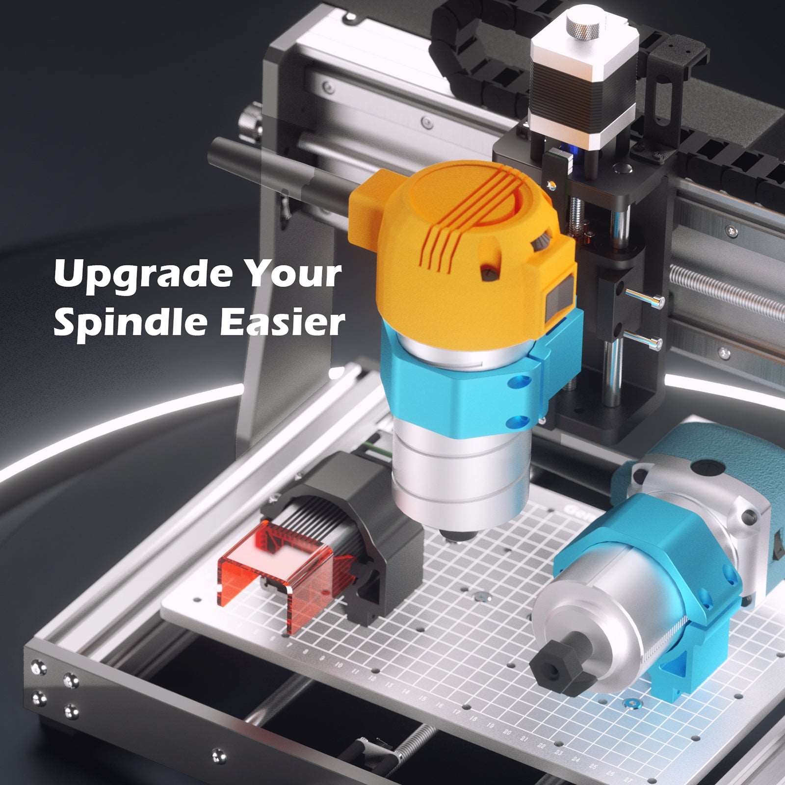 Genmitsu - 3020-PRO MAX V2 All-Metal CNC Router Machine for Metal, Wood, and Acrylic