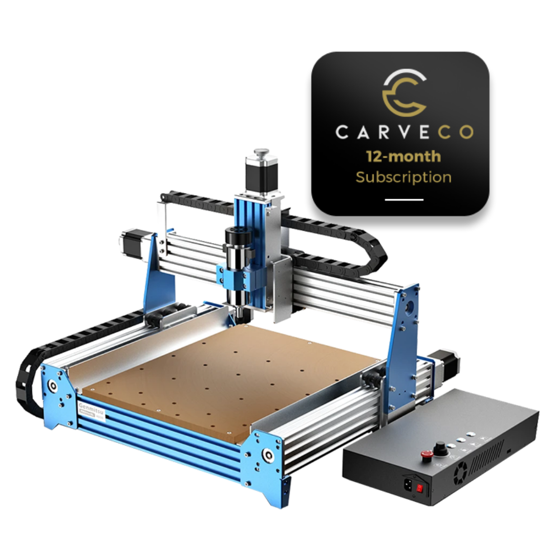Genmitsu - PROVerXL 4030 - Benchtop CNC Router Bundle with 12-Month Carveco Maker Subscription