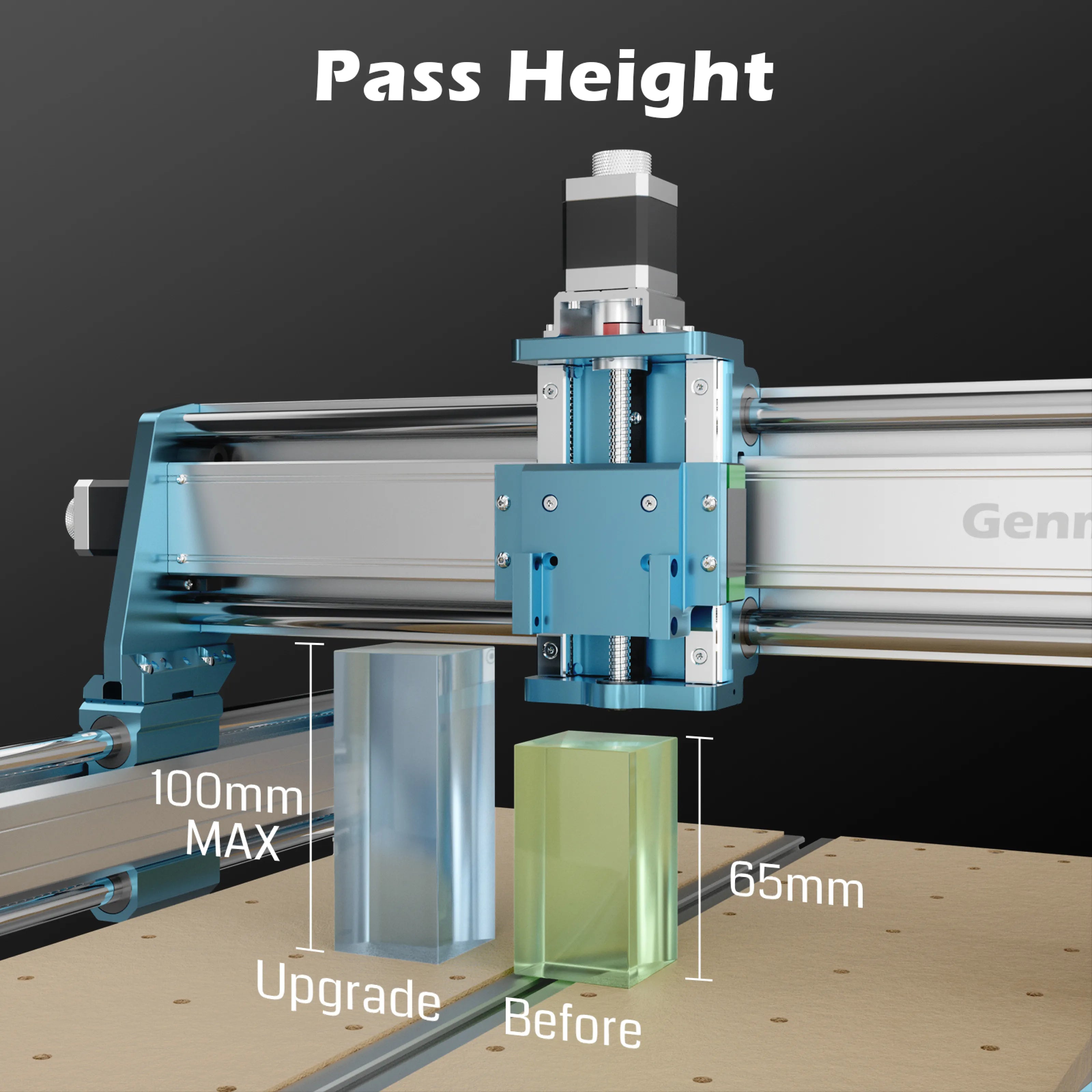 Genmitsu 4040-PRO MAX CNC Router with Vectric V-Carve & 710W Trimmer