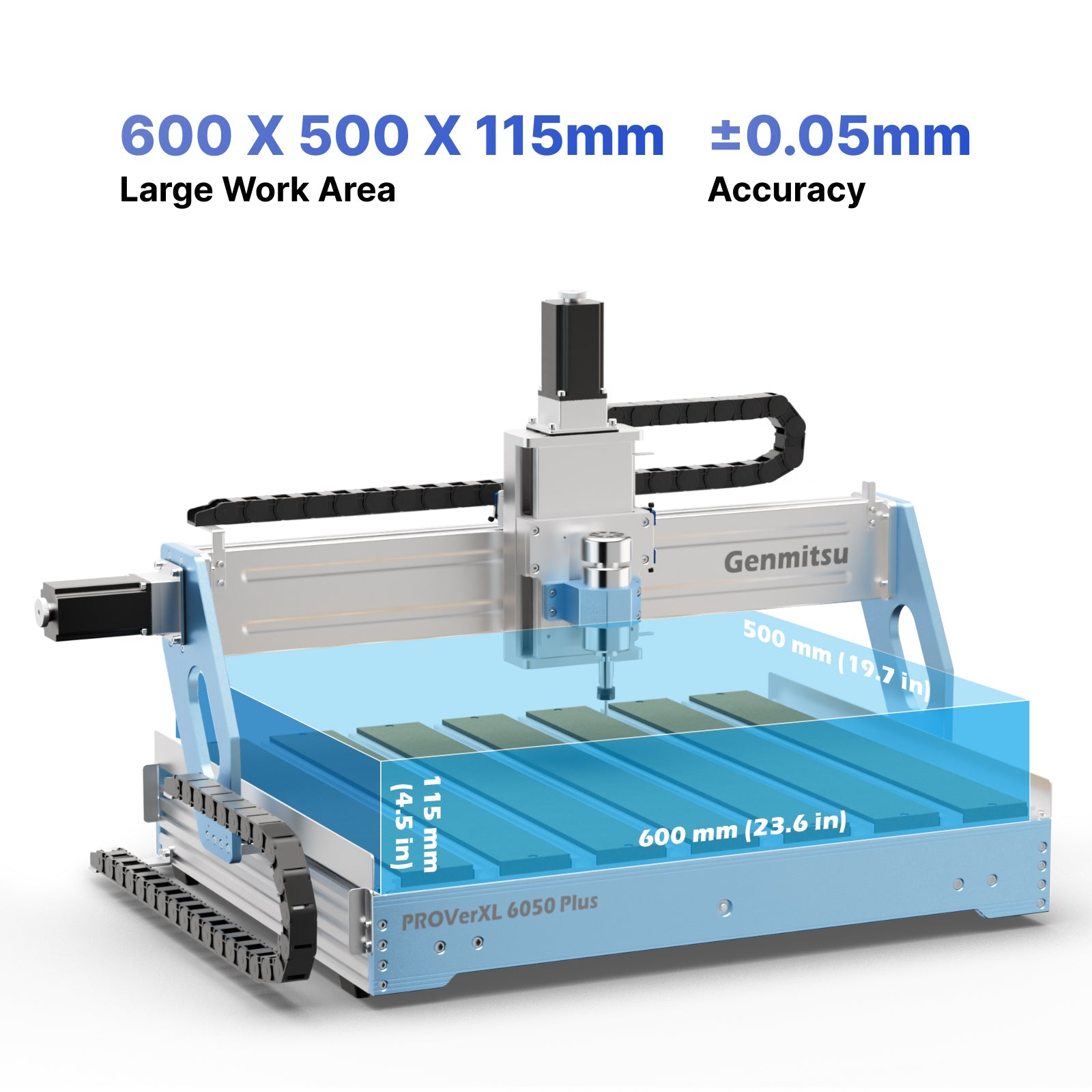 Genmitsu PROVerXL 6050 Plus CNC Router & Carveco Subscription