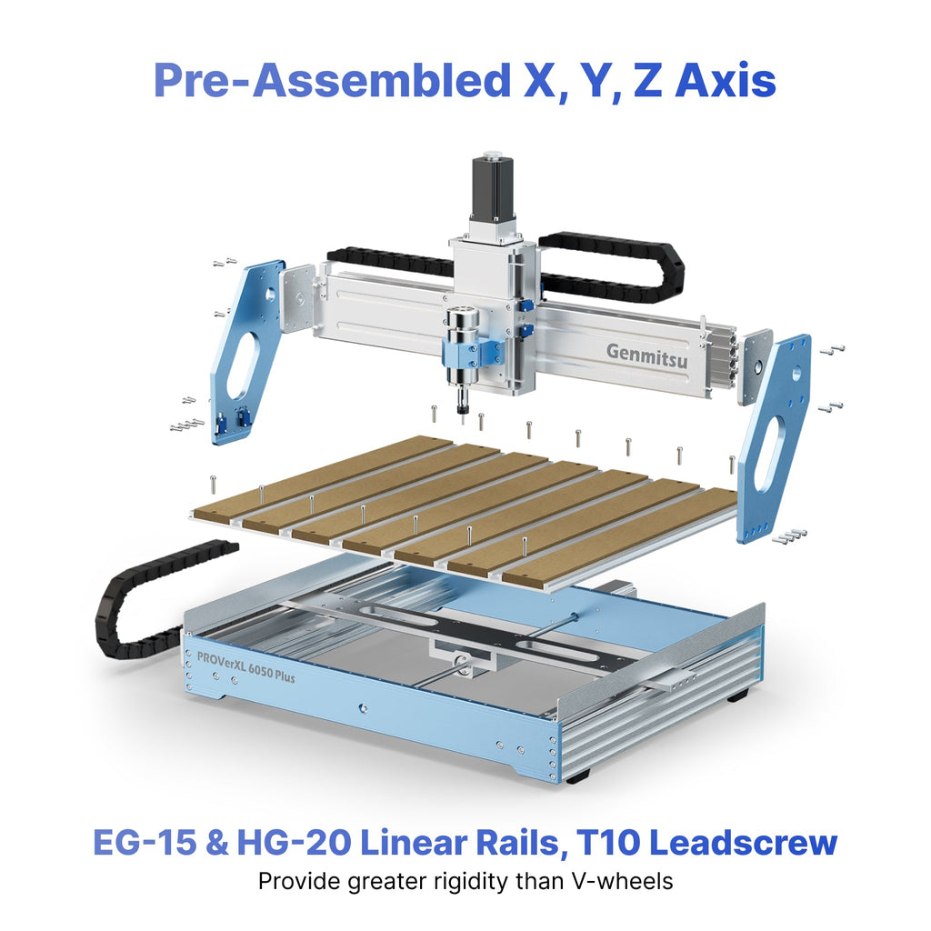 Genmitsu PROVerXL 6050 Plus CNC Router & Carveco Subscription