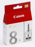New, Pre-Owned - Canon CLI-8 Color Standard Yield Black Ink Tank, 0620B002