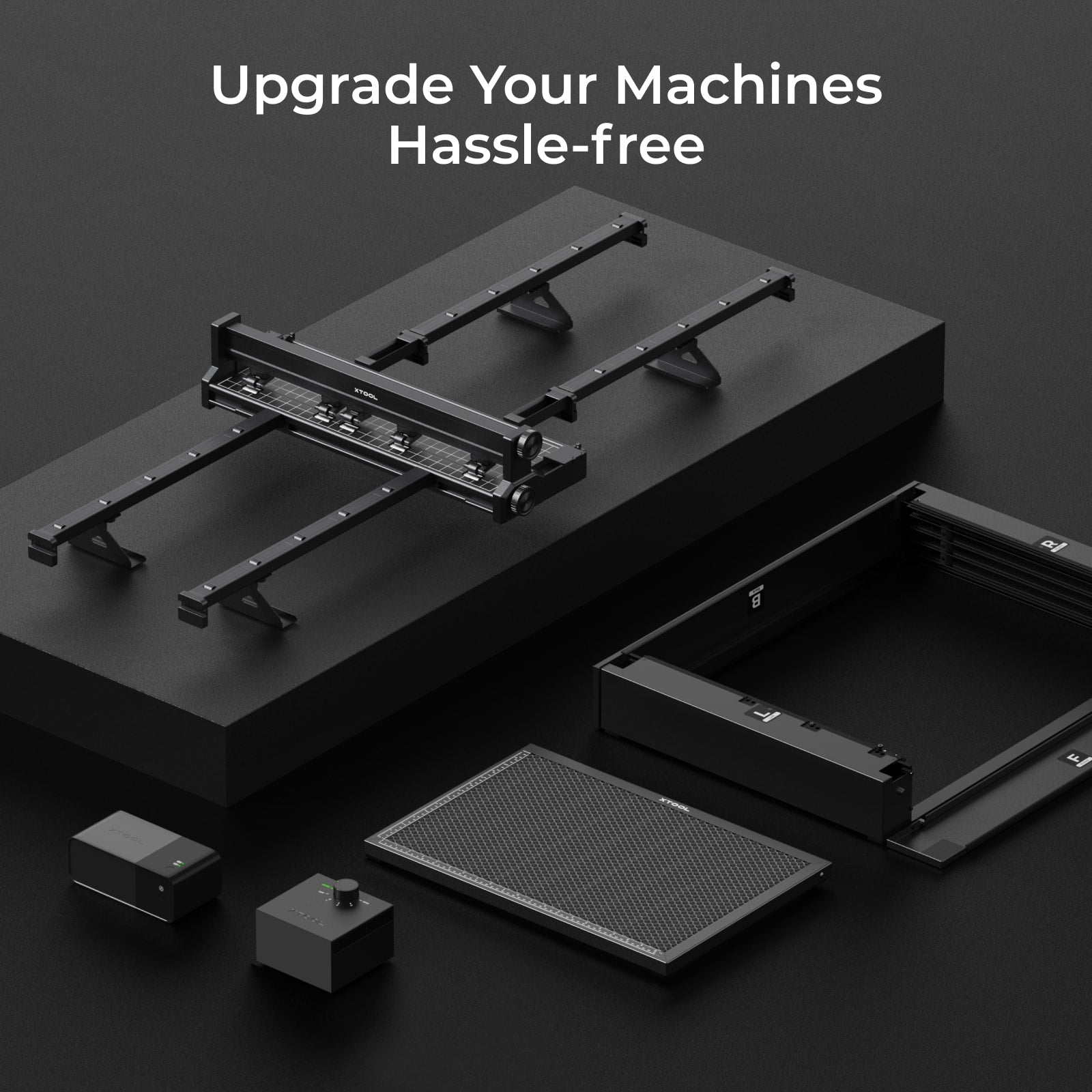 xTool S1 Enclosed Laser Engraver & 1064nm IR Module Kit