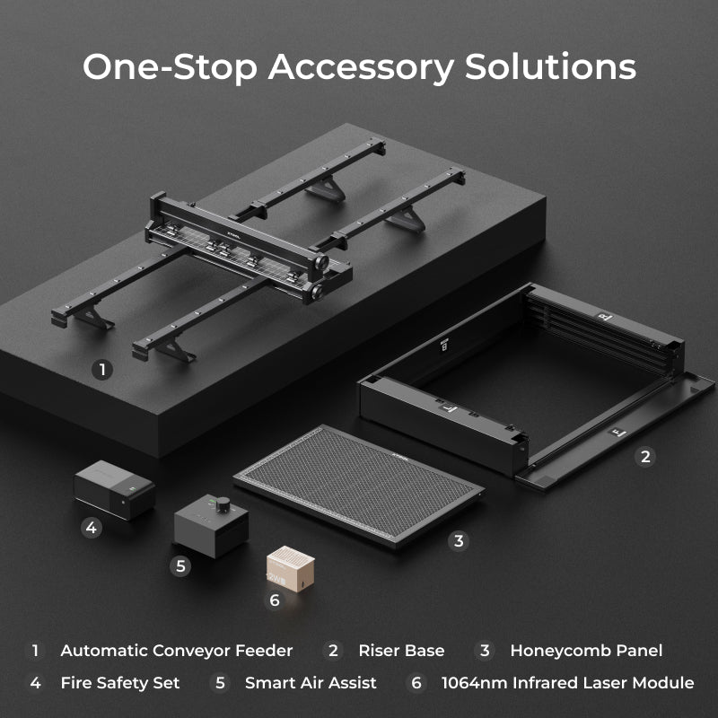 xTool S1 Enclosed Diode Laser Cutter | High-Precision Desktop Laser