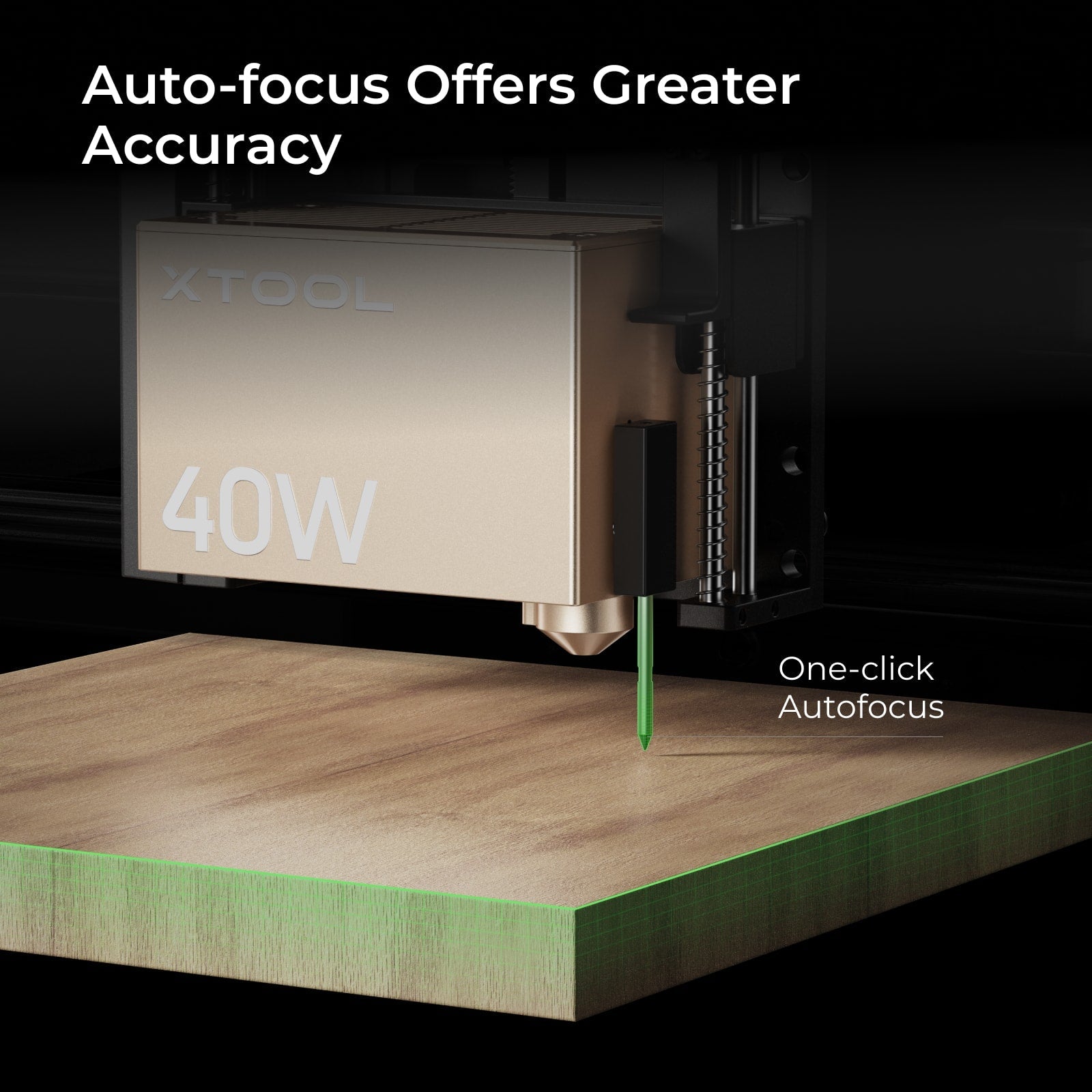 xTool S1 Enclosed Laser Engraver & 1064nm IR Module Kit