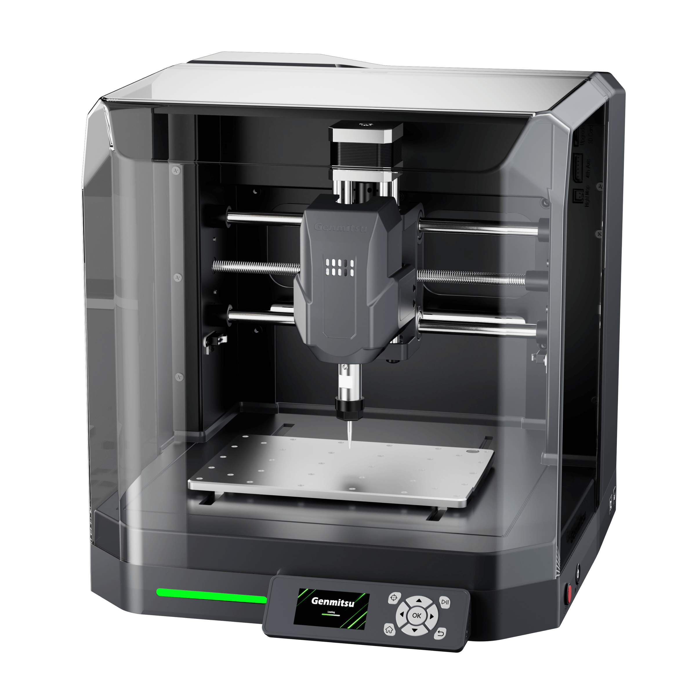 Genmitsu - Cubiko Smart Enclosed Desktop CNC Router & Multi-Tool Machine