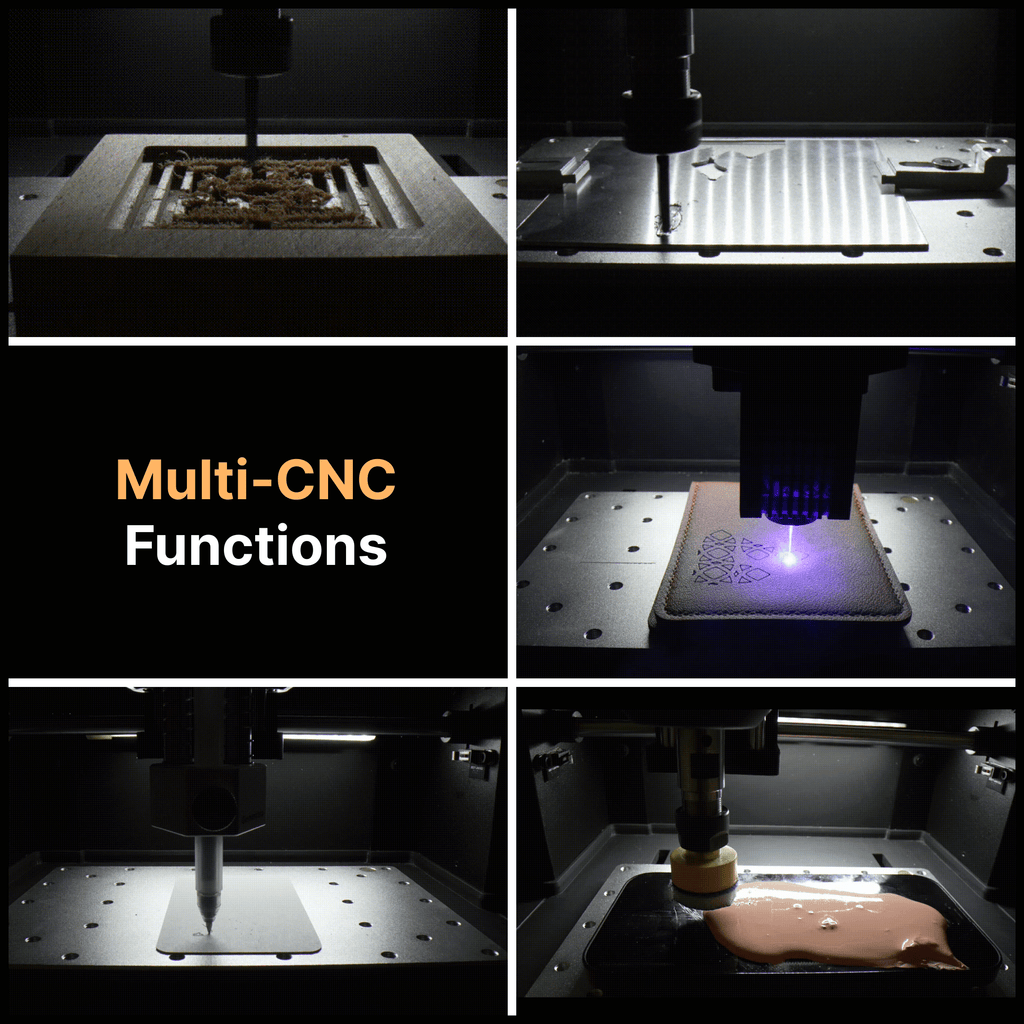 Genmitsu - Cubiko Smart Enclosed Desktop CNC Router & Multi-Tool Machine