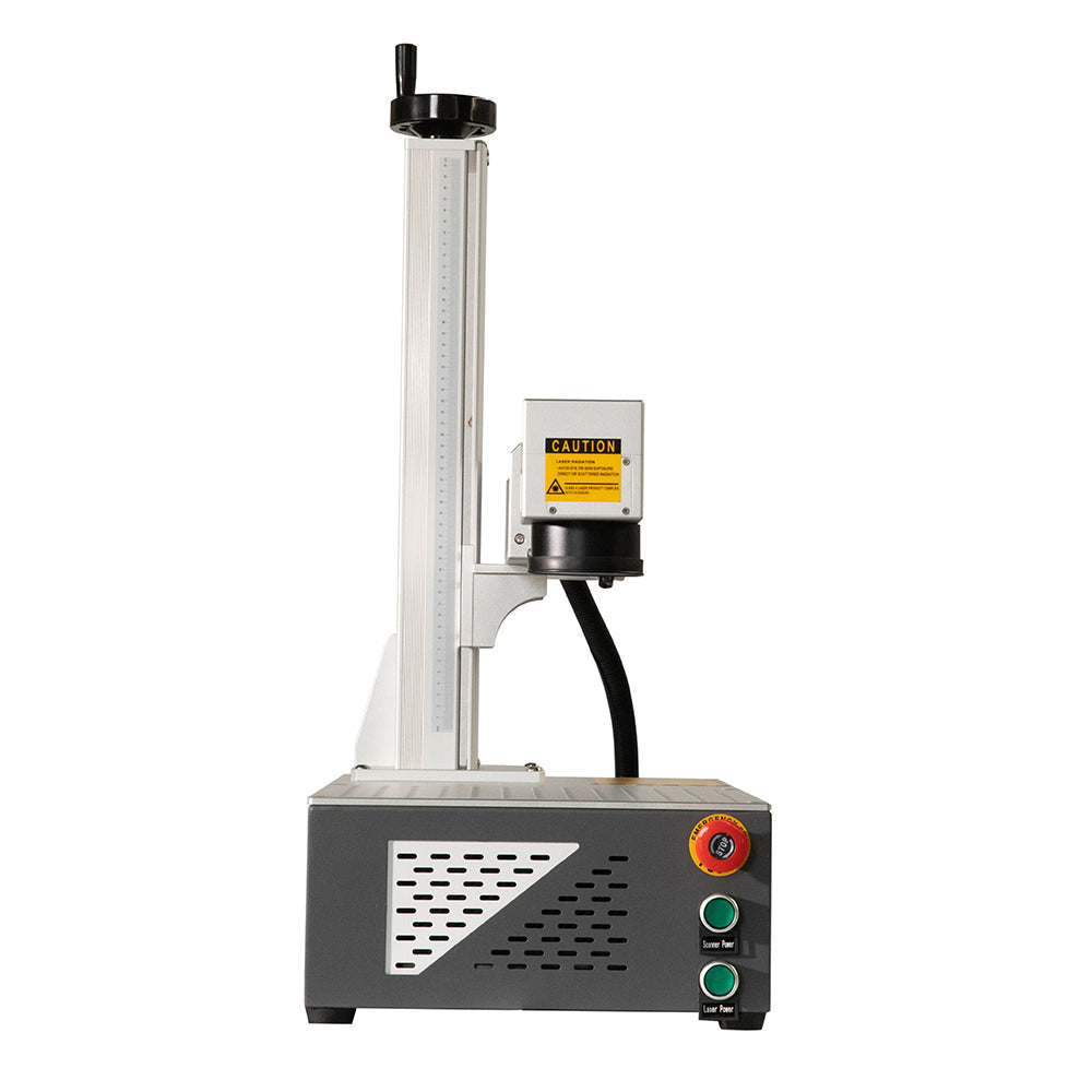OMTech - Model FM Fiber Laser Marker Engraver - 30W/50W (4.3" x 4.3" Work Area)