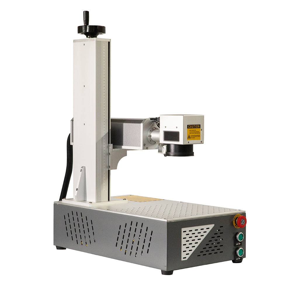 OMTech - Model FM Fiber Laser Marker Engraver - 30W/50W (4.3" x 4.3" Work Area)