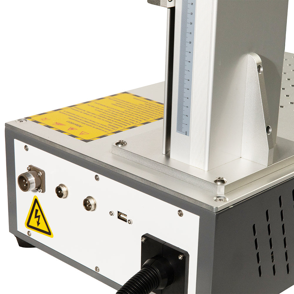 OMTech - Model FM Fiber Laser Marker Engraver - 30W/50W (4.3" x 4.3" Work Area)