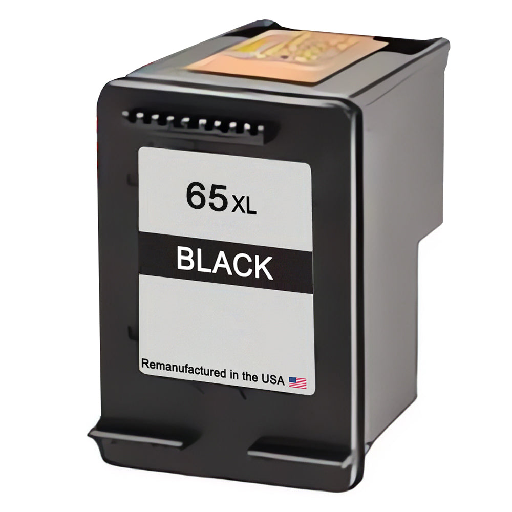 HP Compatible 65 U.S. Remanufactured Standard Yield Black Ink Cartridge (N9K02AN)