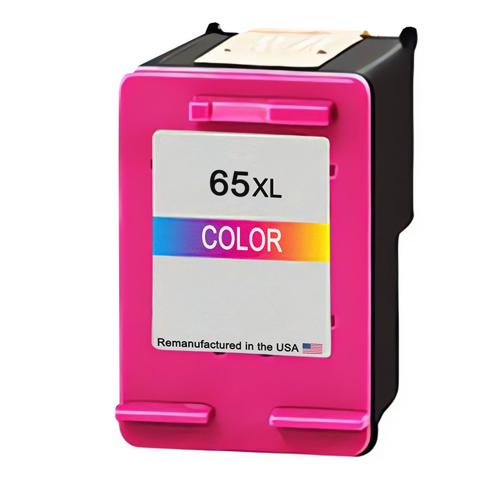 HP Compatible 65 U.S. Remanufactured Standard Yield Tri-Color Ink Cartridge (N9K01AN)