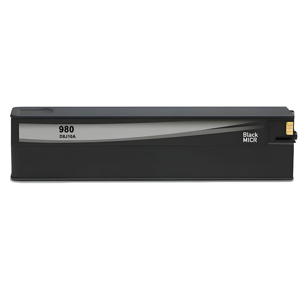 HP Compatible 980 U.S. Remanufactured Black MICR Ink Cartridge (D8J10A)