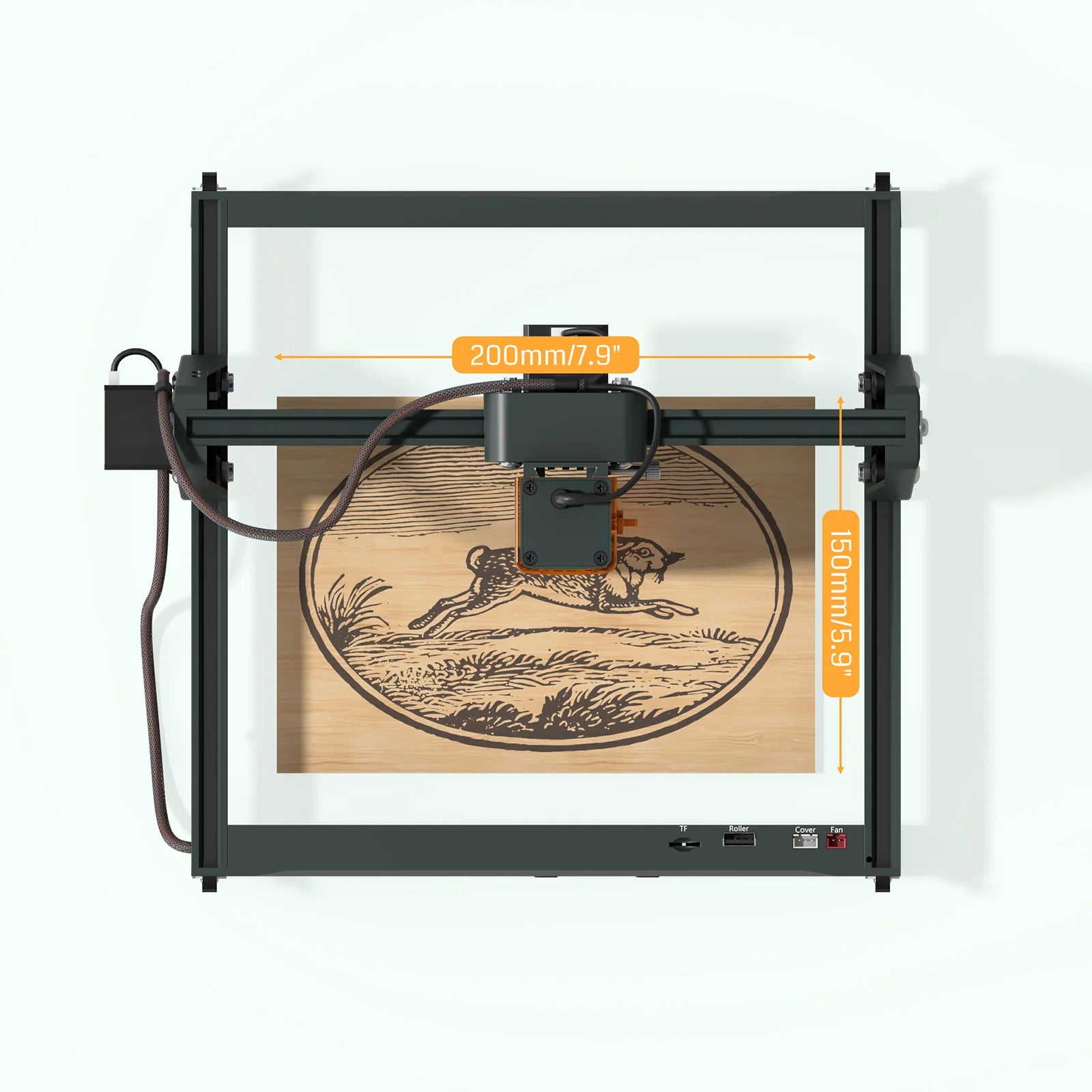 Genmitsu - Kortek Portable Enclosed Laser Engraver & Cutter