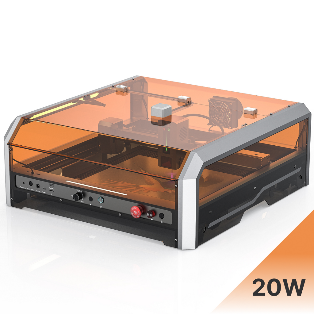 Genmitsu - L8 All-in-One High-Speed Laser Engraver & Cutter (20W/40W Optical Power)