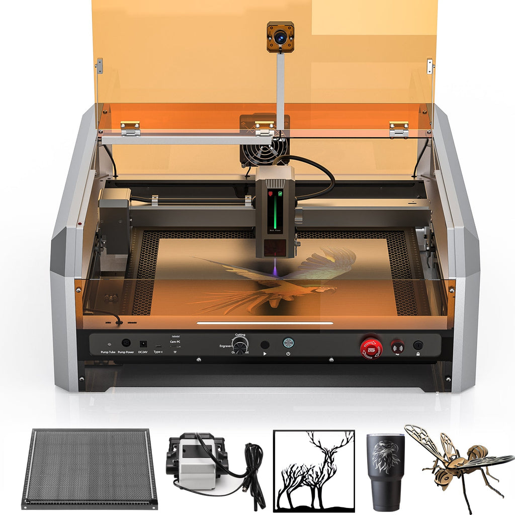 Genmitsu - L8 All-in-One High-Speed Laser Engraver & Cutter (20W/40W Optical Power)