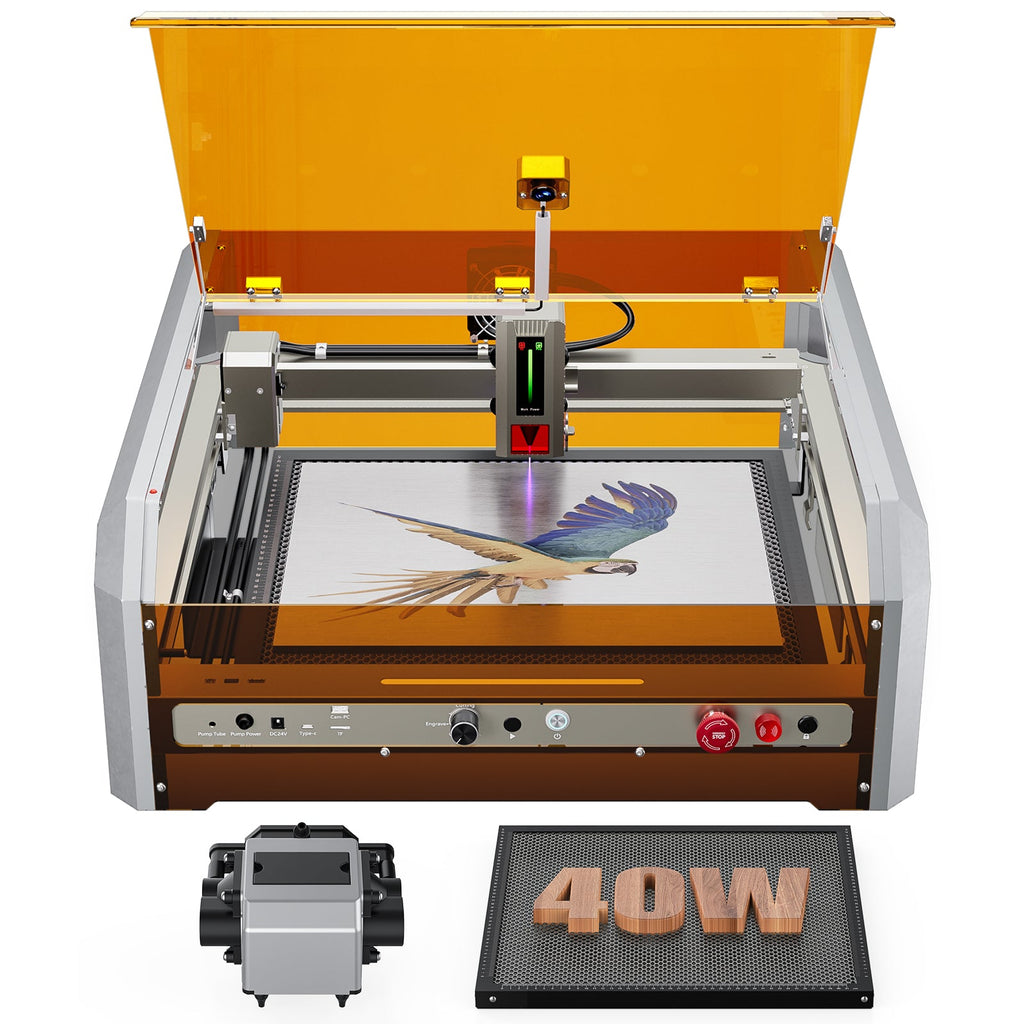 Genmitsu - L8 All-in-One High-Speed Laser Engraver & Cutter (20W/40W Optical Power)