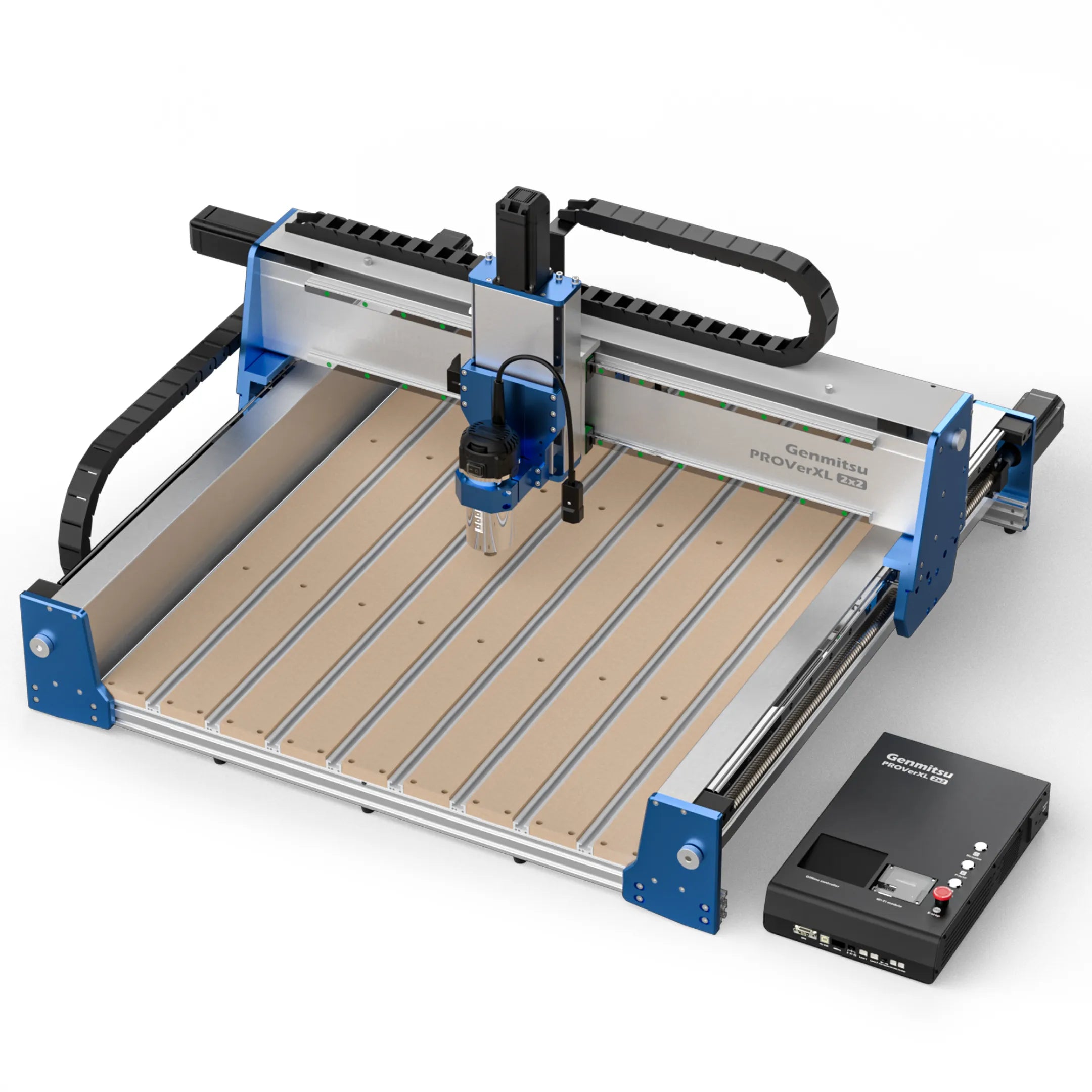 Genmitsu - PROVerXL 2x2 Professional Benchtop CNC Router Bundle with Vectric Software