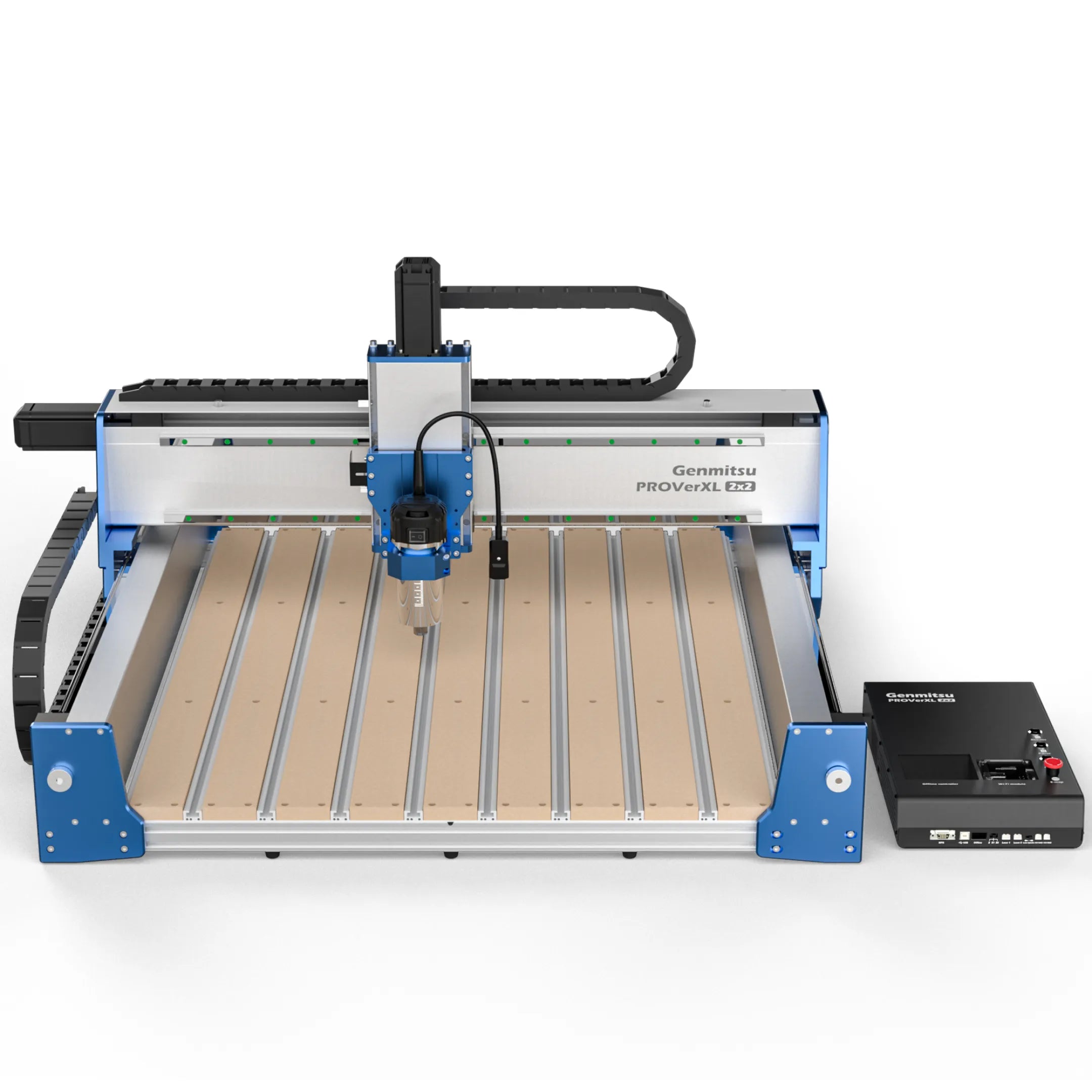 Genmitsu - PROVerXL 2x2 Professional Benchtop CNC Router Bundle with Vectric Software