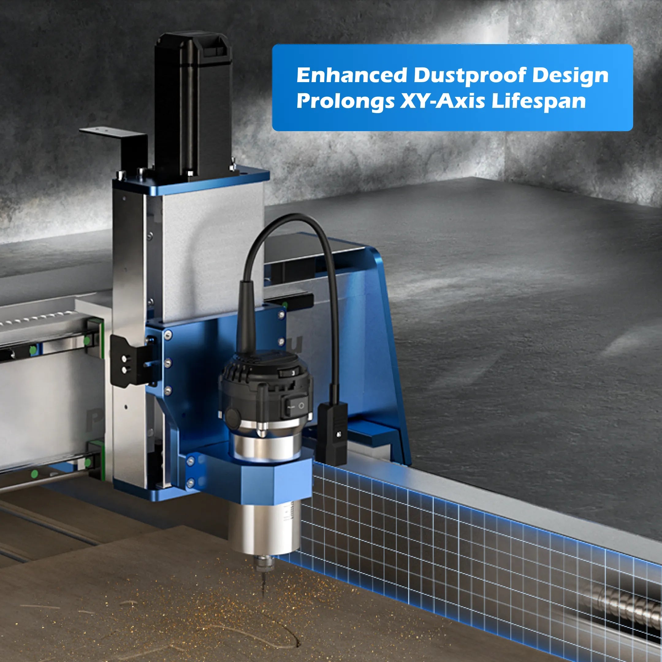 Genmitsu - PROVerXL 2x2 Professional Benchtop CNC Router Bundle with Vectric Software