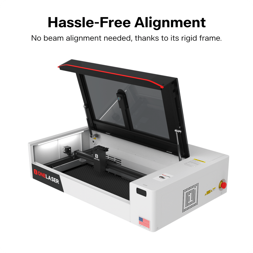 OneLaser XRF 38W RF Performance Desktop Laser Engraver