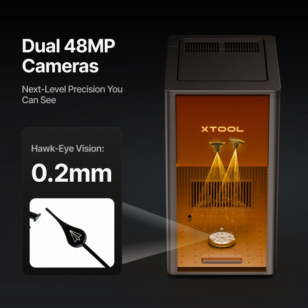 xTool P+F Ultimate Duo | Hybrid CO2 & Galvo Laser System