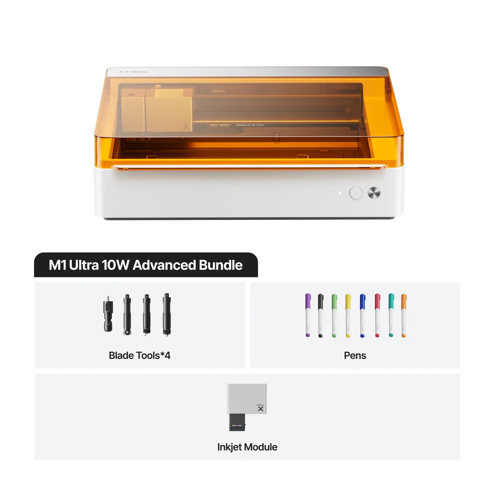 xTool M1 Ultra 4-in-1 Craft Machine | Laser, Inkjet, Blade & Pen