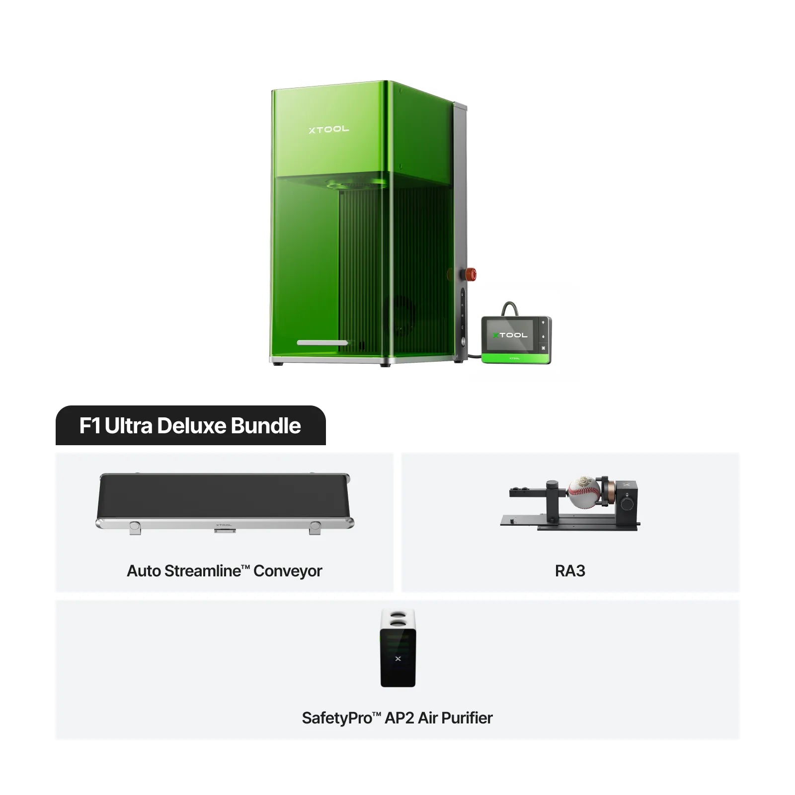 xTool F1 Ultra 20W Dual Laser Engraver | Fiber & Diode Precision