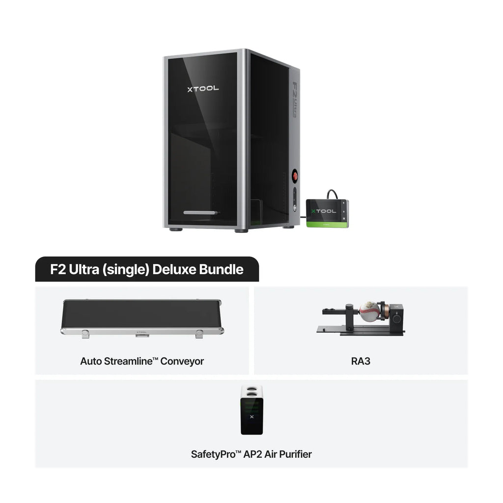 xTool F2 Ultra 60W MOPA & 40W Diode Dual Laser Engraver