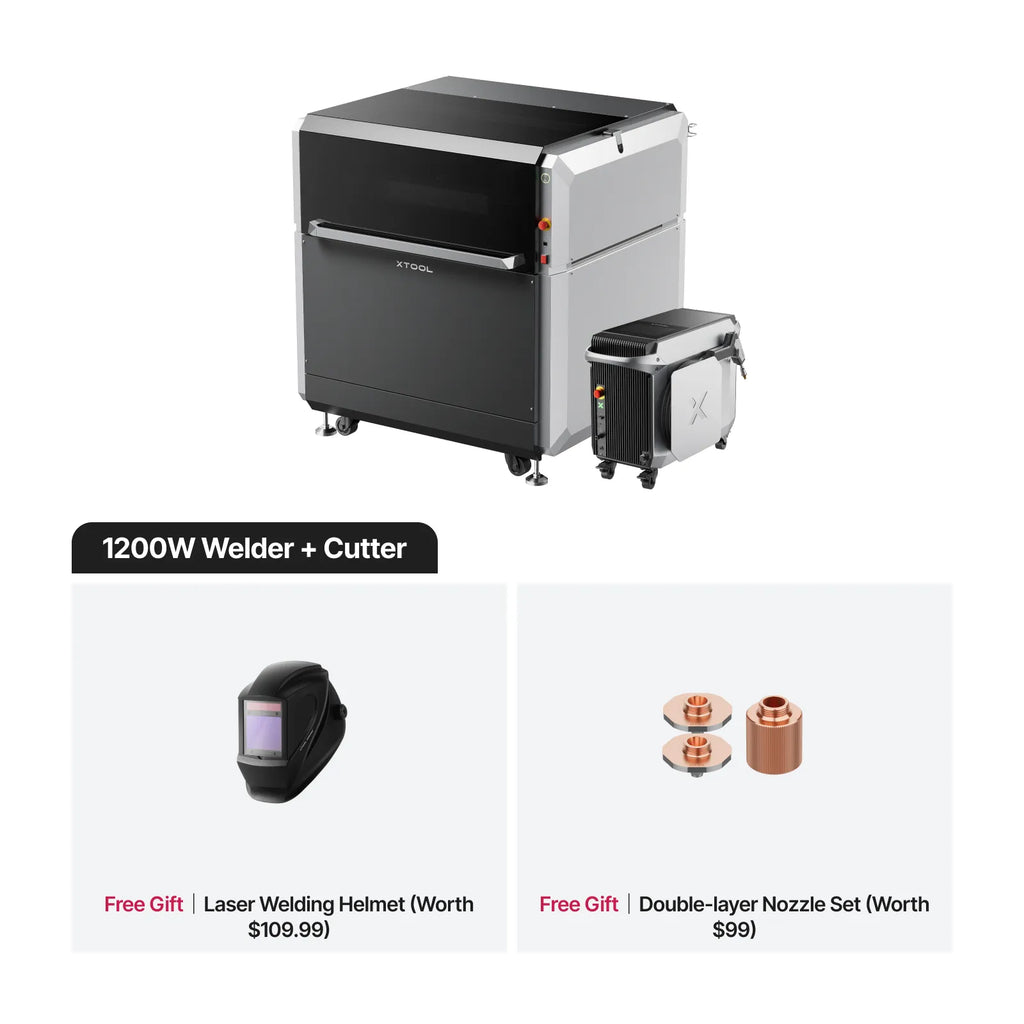 xTool MetalFab 3-in-1 Laser Welder, CNC Cutter & Cleaner