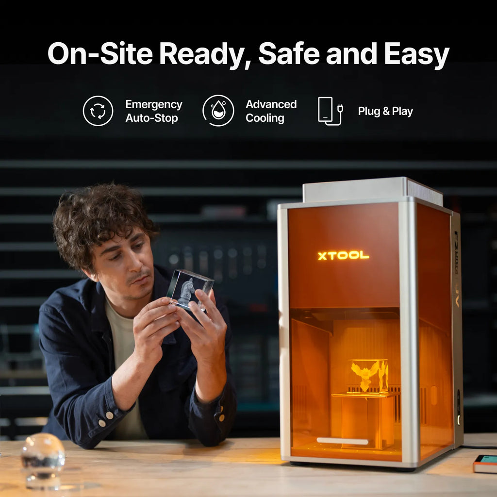 xTool F2 Ultra UV 5W Laser Engraver | Precision Glass & Crystal Marking