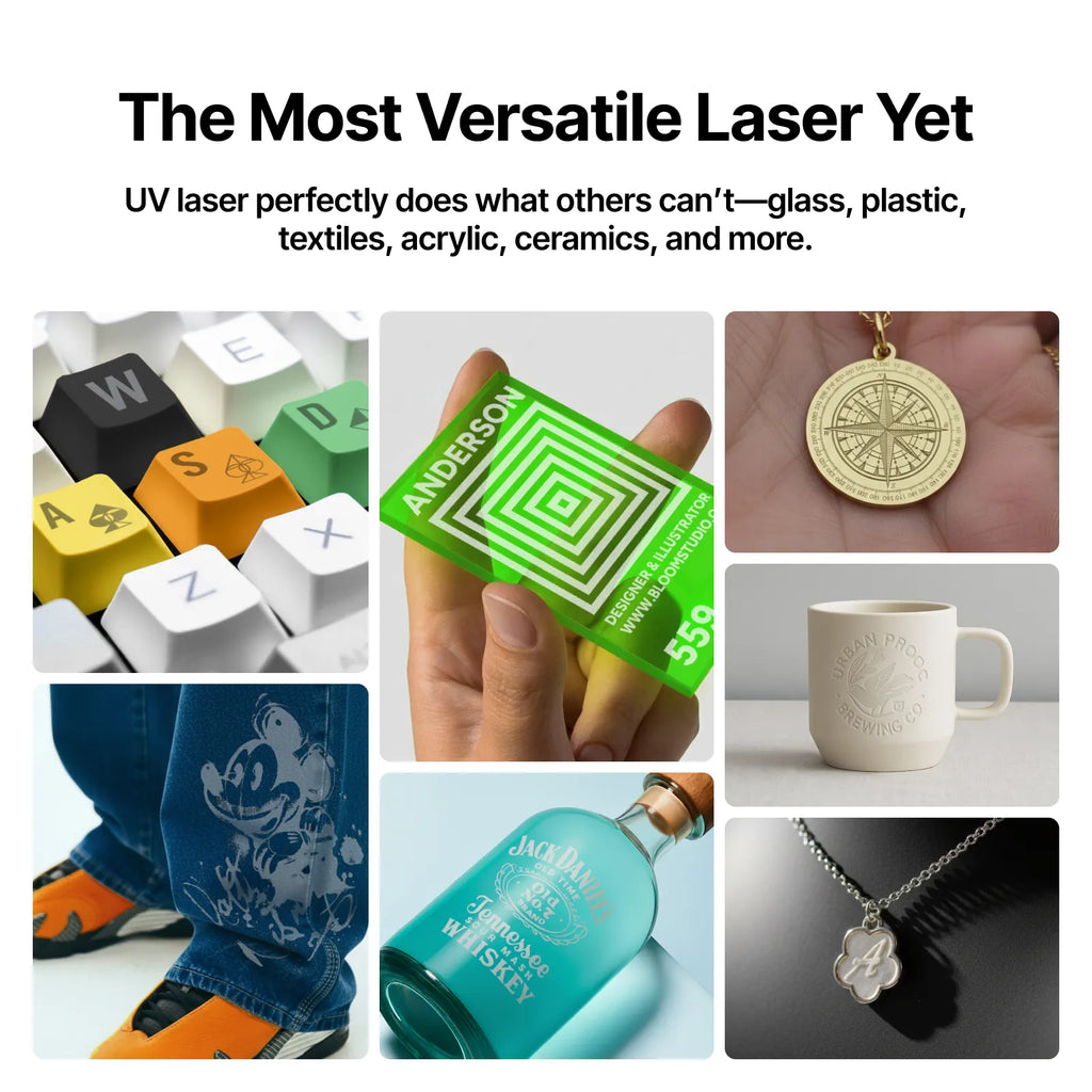 xTool F2 Ultra UV 5W Laser Engraver | Precision Glass & Crystal Marking