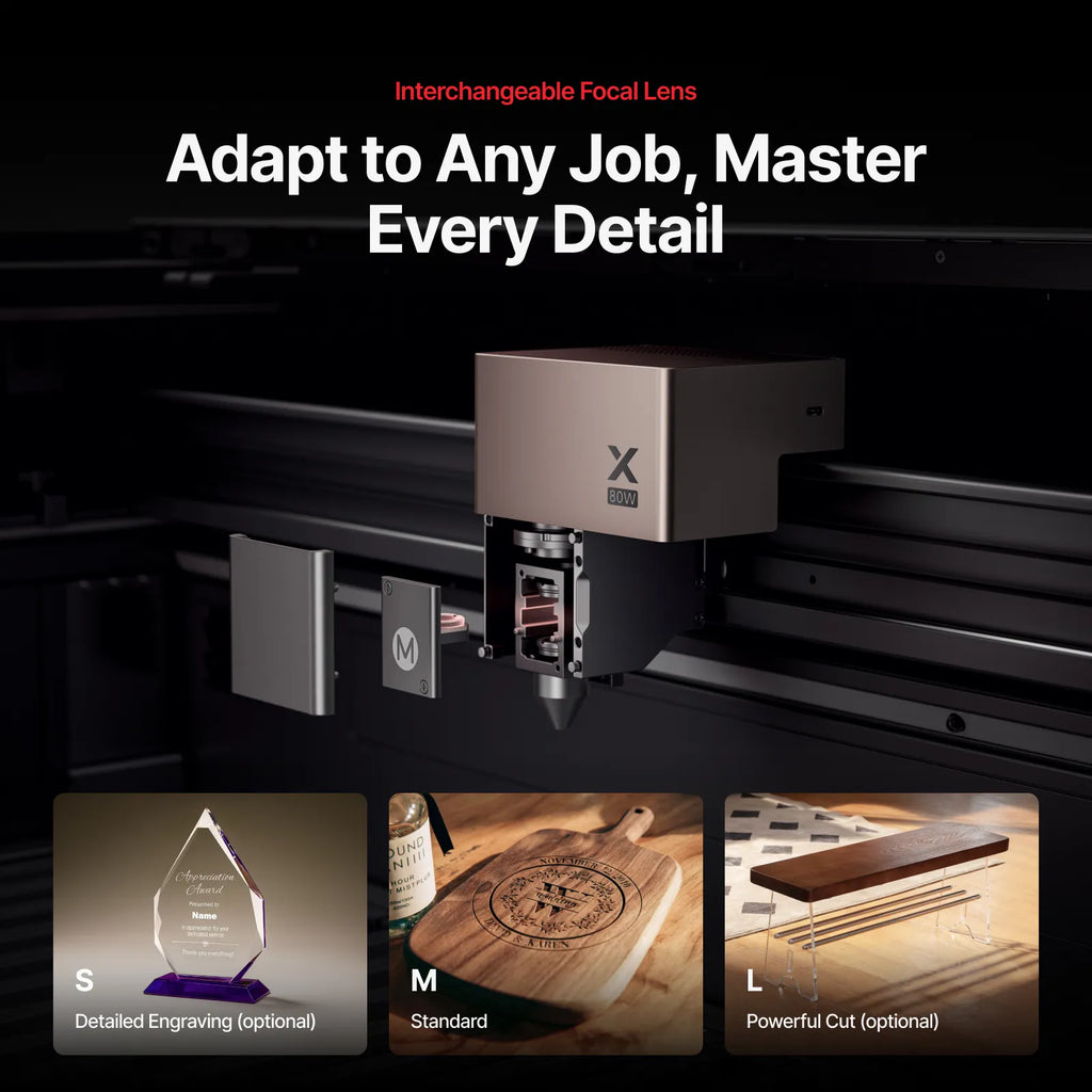 xTool P3 80W CO2 Laser Cutter | Flagship Large Format & Automation