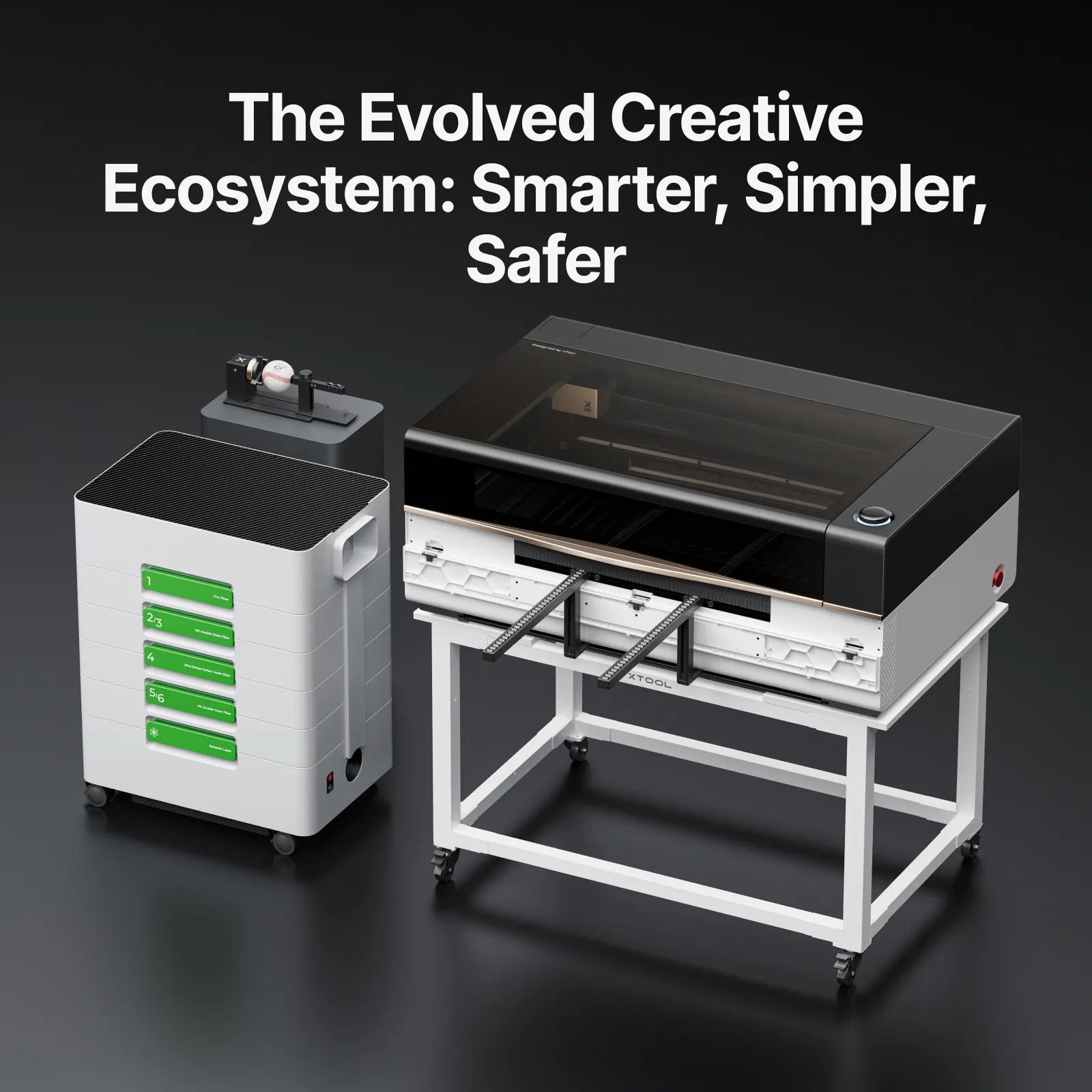 xTool P3 80W CO2 Laser Cutter | Flagship Large Format & Automation