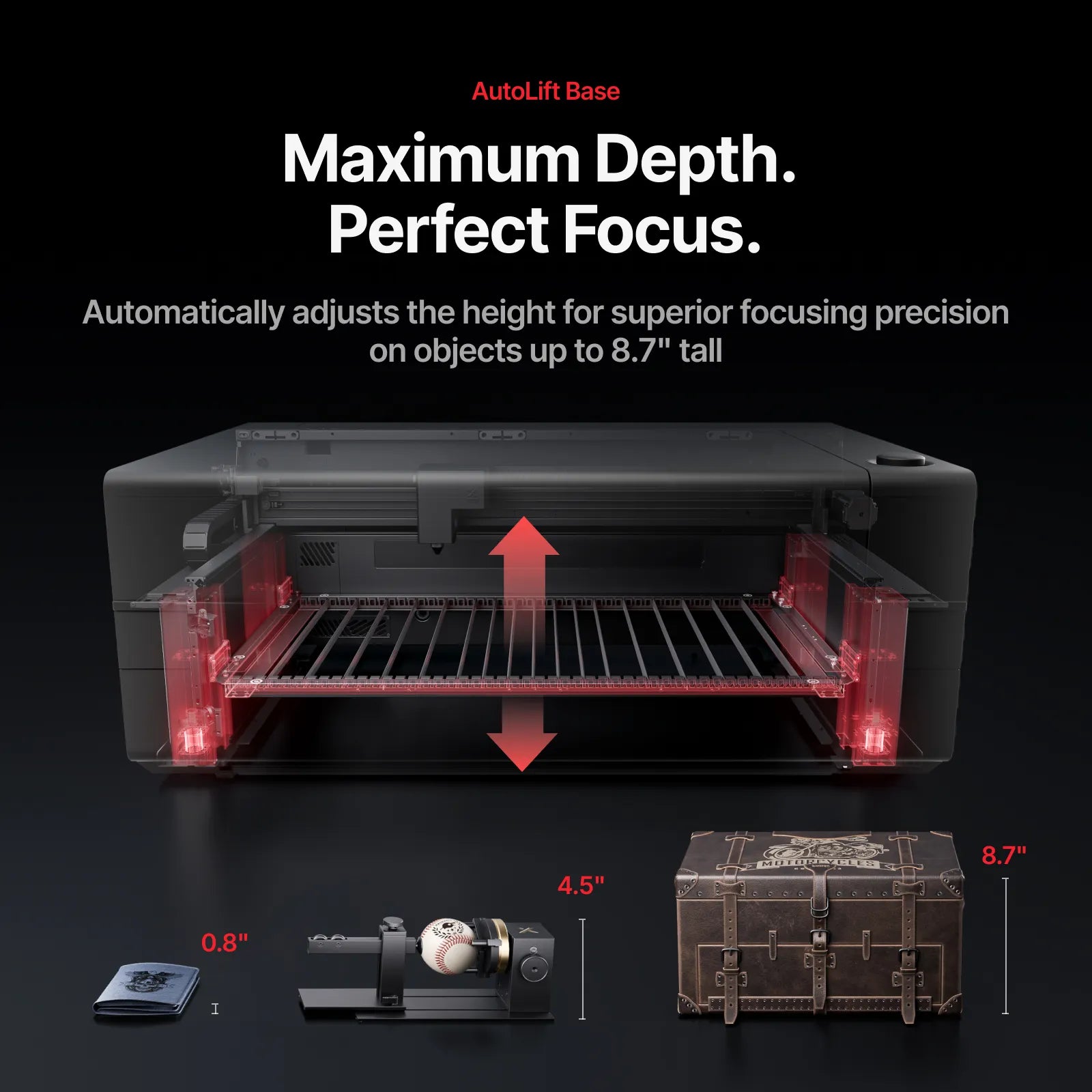 xTool P3 80W CO2 Laser Cutter | Flagship Large Format & Automation